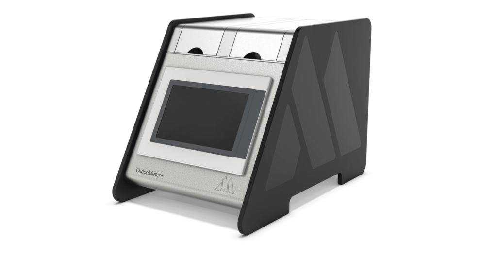 Aasted ChocoMeter, an advanced device for measuring the quality and consistency of tempered chocolate, ensuring optimal production results