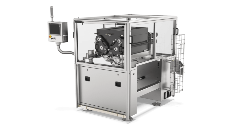 Aasted Alice II extruder – versatile machine designed for precise extrusion of various confectionery and bakery products, ensuring consistent quality and efficiency in production.