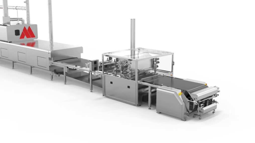 Bakery line, Furuta-Line-3D-03-Cooling Alice greasing unit